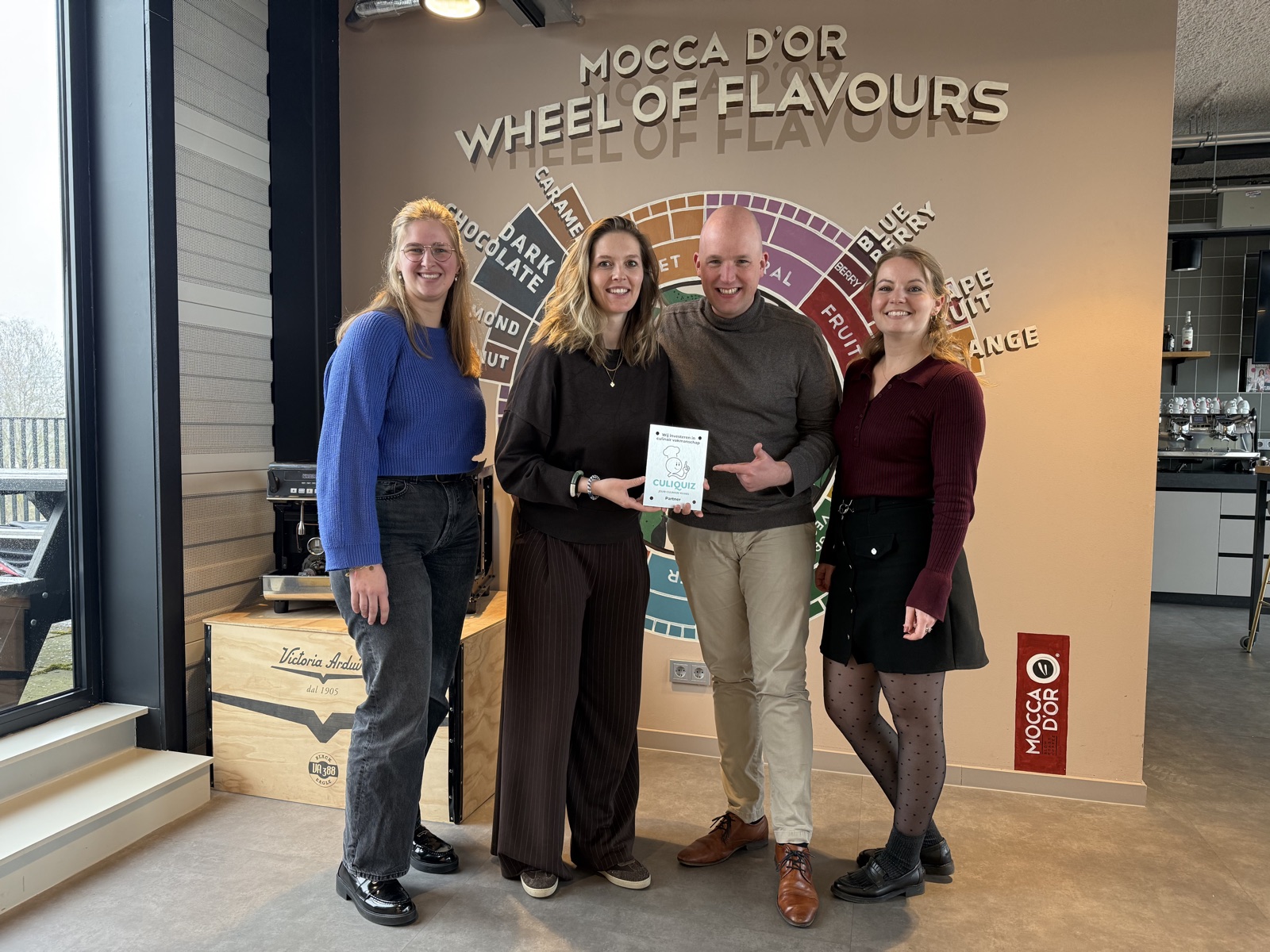 Koffiebranderij Mocca d'Or nieuwe partner van CuliQuiz
