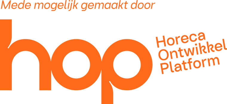 Mede mogelijk gemaakt door HOP, het Horeca Ontwikkel Platform