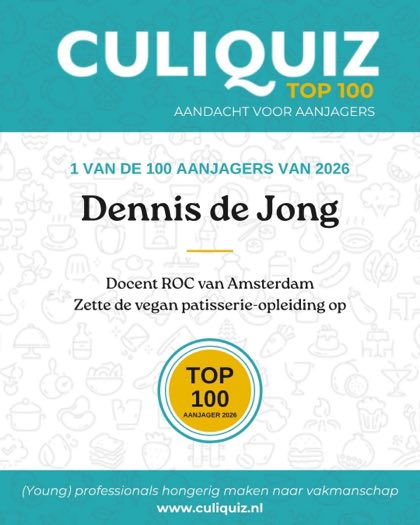 CuliQuiz Top 100 2026: Dennis de Jong, Docent ROC van Amsterdam